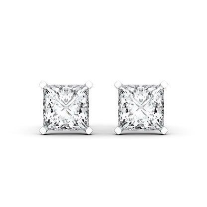 PRINCESS 4 PRONG BASKET EARRINGS - M&D Signature Jewels