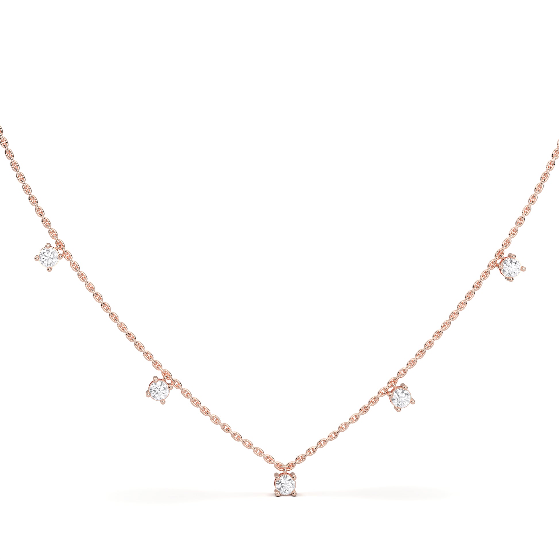 ROUND FANCY NECKLACE - M&D Signature Jewels