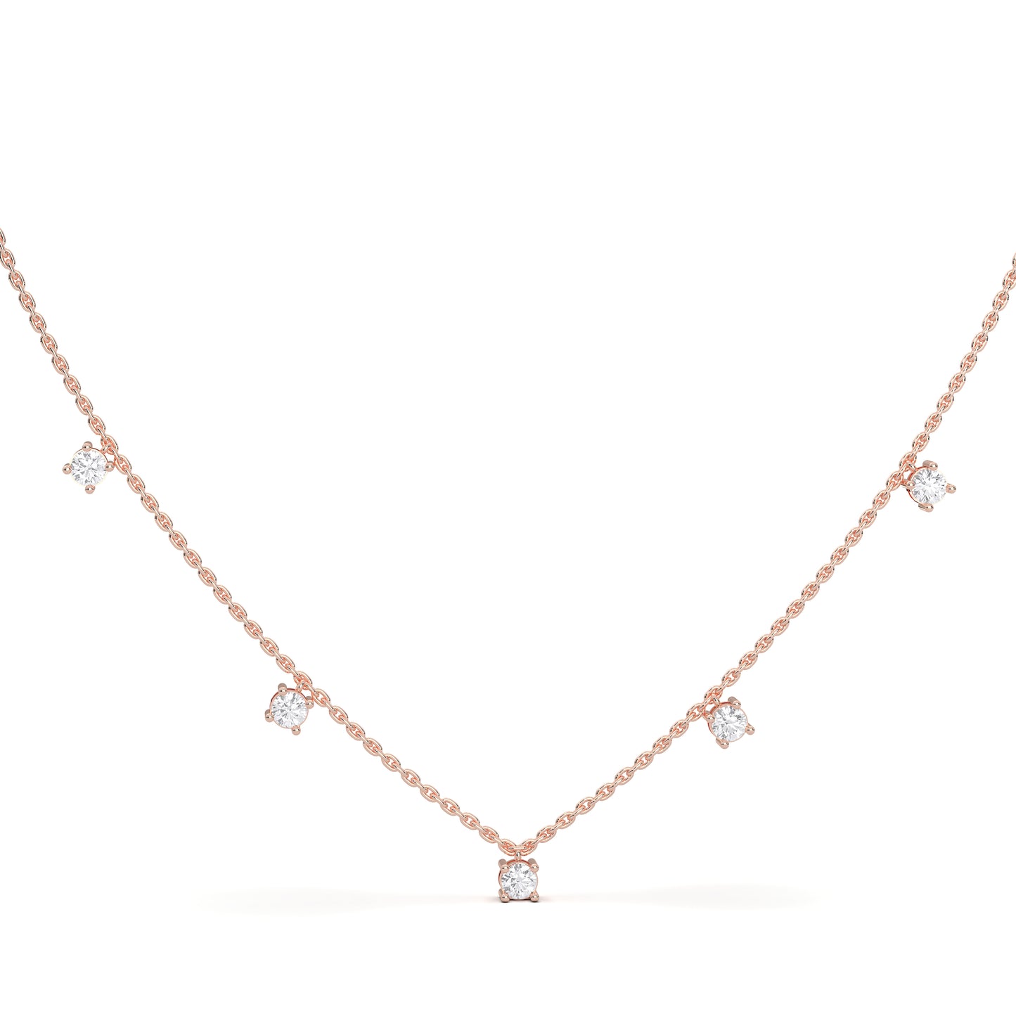 ROUND MINI FANCY NECKLACE - M&D Signature Jewels