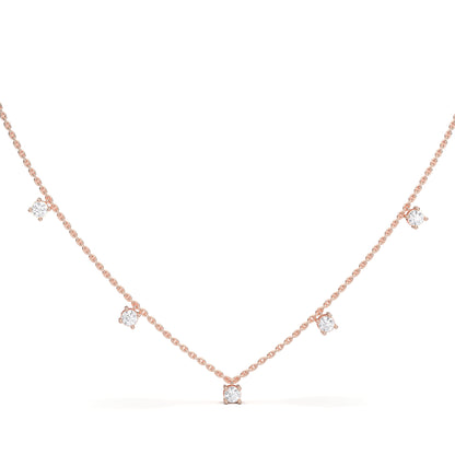 ROUND MINI FANCY NECKLACE - M&D Signature Jewels