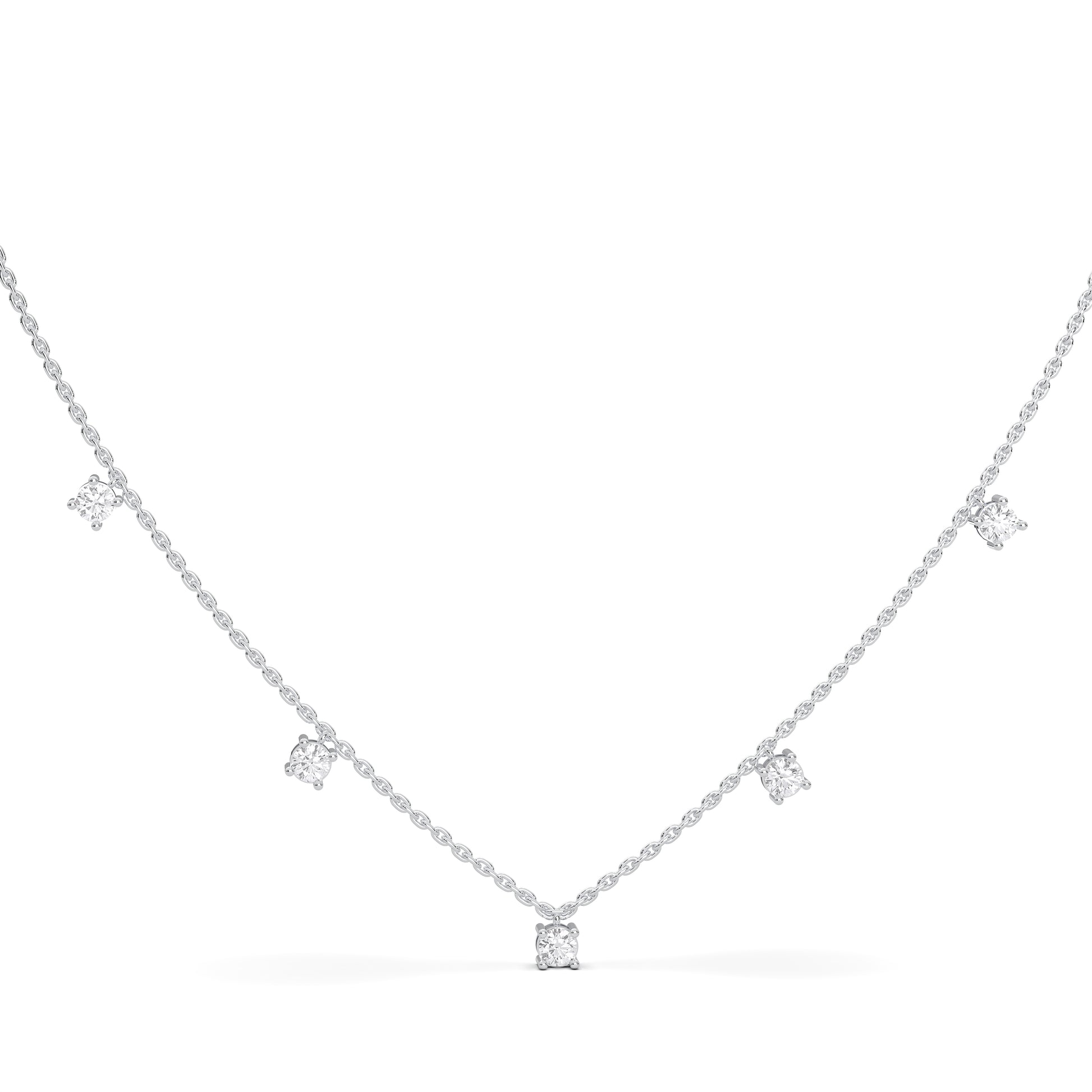 ROUND MINI FANCY NECKLACE - M&D Signature Jewels