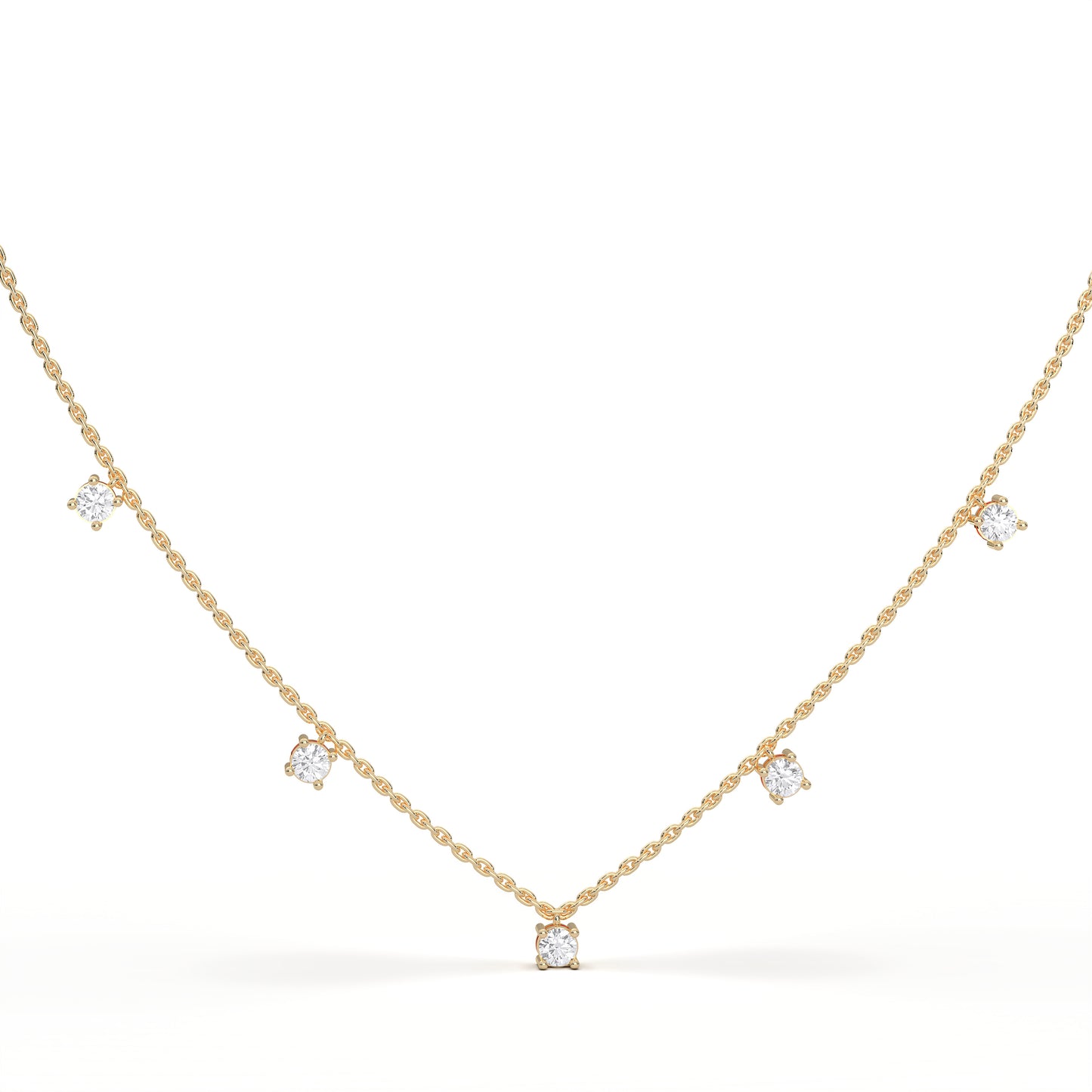 ROUND MINI FANCY NECKLACE - M&D Signature Jewels