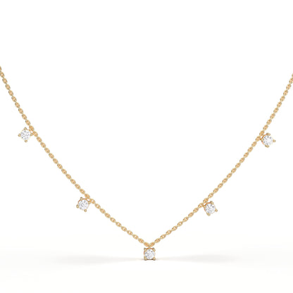 ROUND MINI FANCY NECKLACE - M&D Signature Jewels