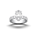 OVAL PAVE RING