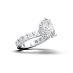 OVAL PAVE RING