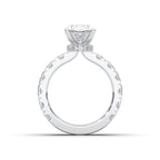 OVAL PAVE RING