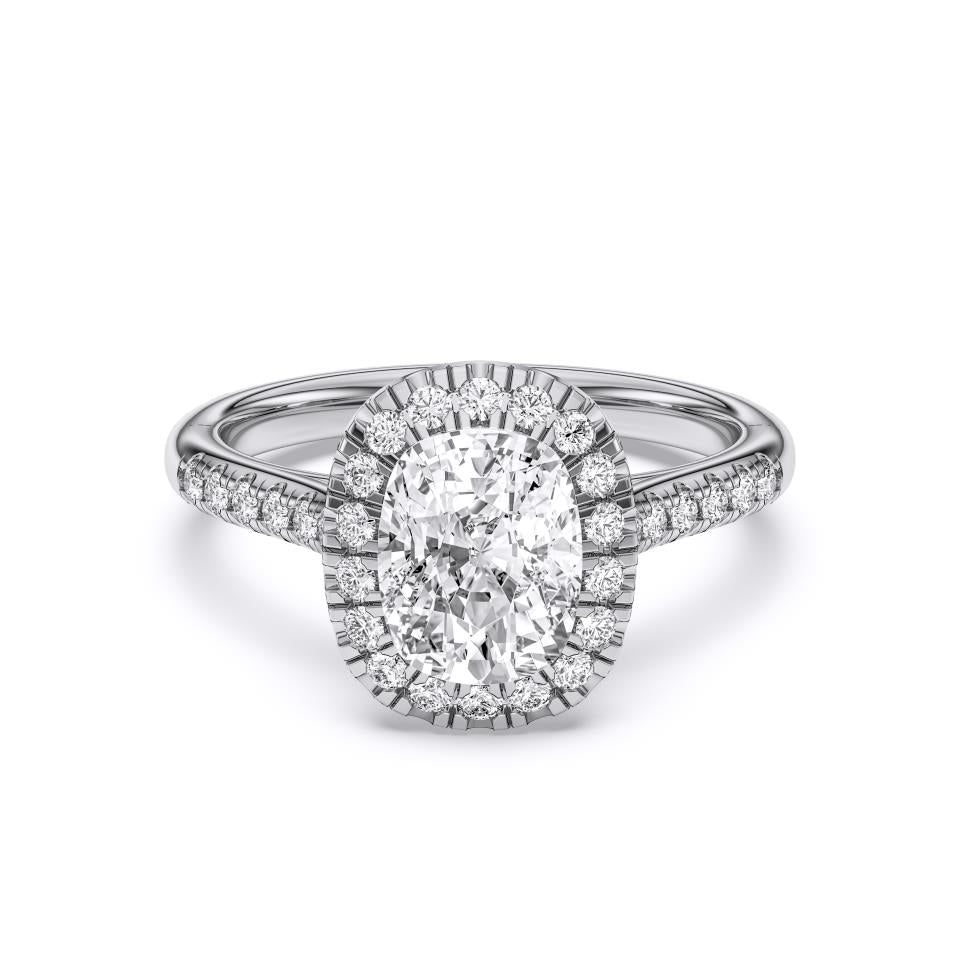 CUSHION FLUSH SET RING