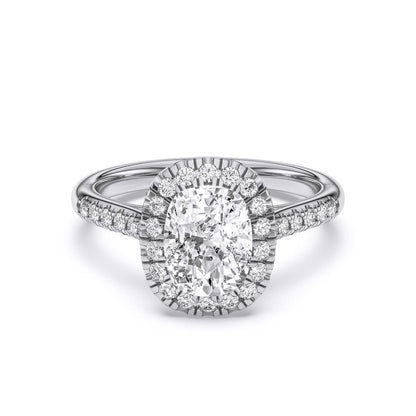 CUSHION FLUSH SET RING - M&D Signature Jewels