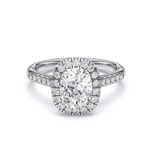 CUSHION FLUSH SET RING