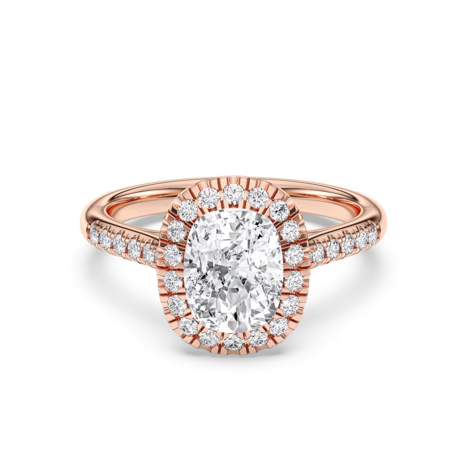 CUSHION FLUSH SET RING - M&D Signature Jewels