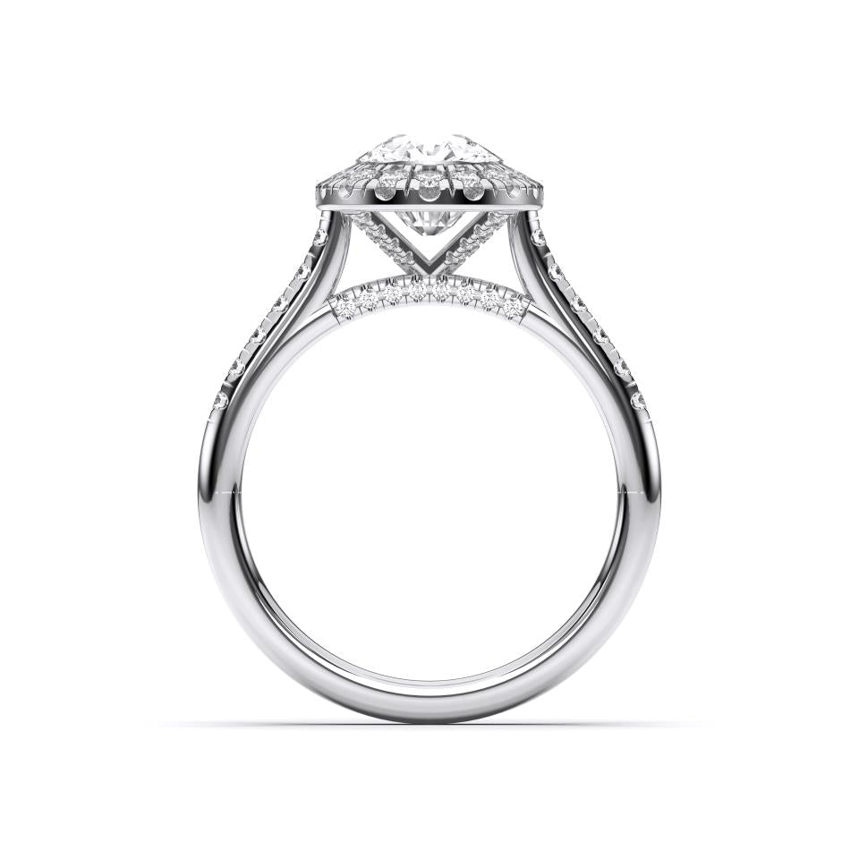 CUSHION FLUSH SET RING