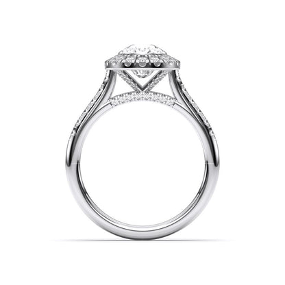 CUSHION FLUSH SET RING - M&D Signature Jewels