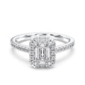 EMERALD FLUSH SET RING