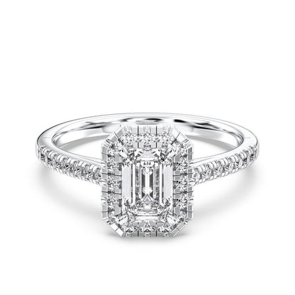 EMERALD FLUSH SET RING - M&D Signature Jewels