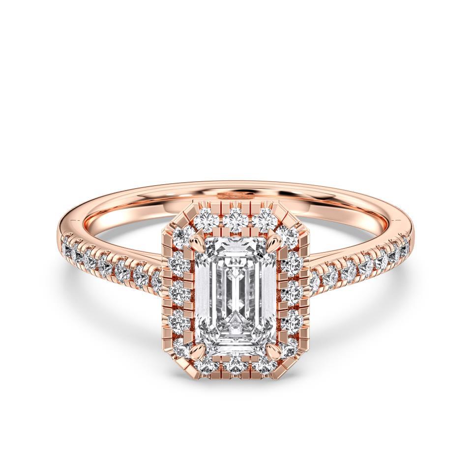 EMERALD FLUSH SET RING - M&D Signature Jewels