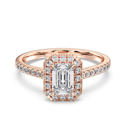 EMERALD FLUSH SET RING - M&D Signature Jewels