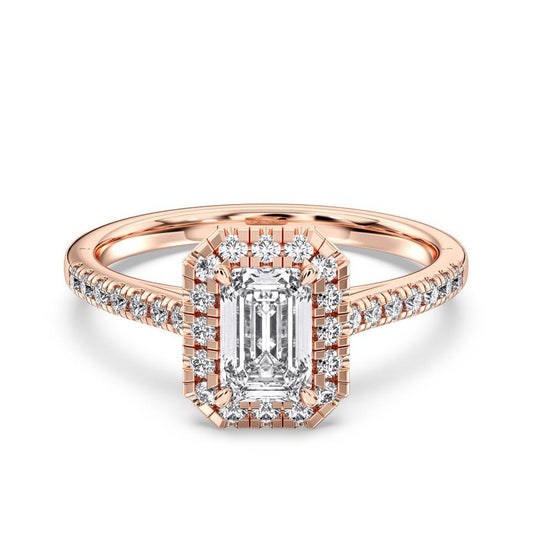 EMERALD FLUSH SET RING - M&D Signature Jewels