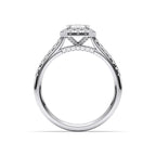 EMERALD FLUSH SET RING