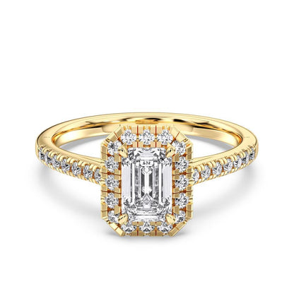 EMERALD FLUSH SET RING - M&D Signature Jewels