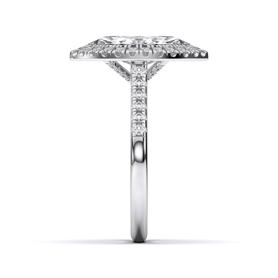 HEART FLUSH SET RING