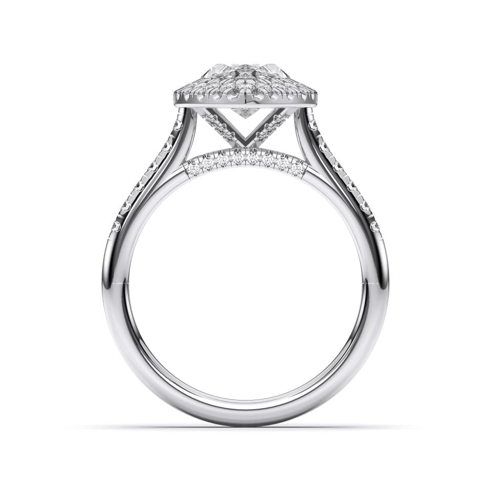 MARQUISE FLUSH SET RING