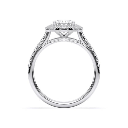 PEAR FLUSH SET RING - M&D Signature Jewels