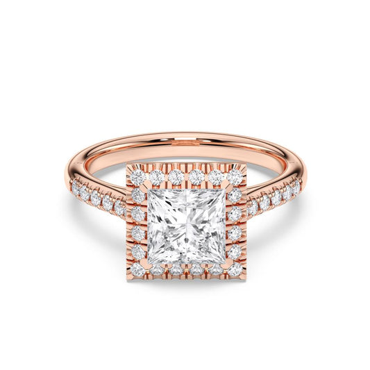 PRINCESS FLUSH SET RING - M&D Signature Jewels