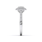 PRINCESS FLUSH SET RING