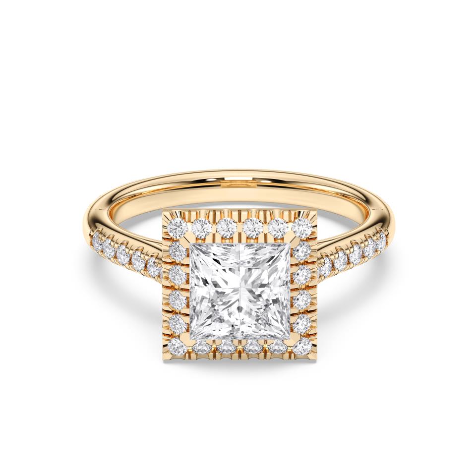 PRINCESS FLUSH SET RING - M&D Signature Jewels