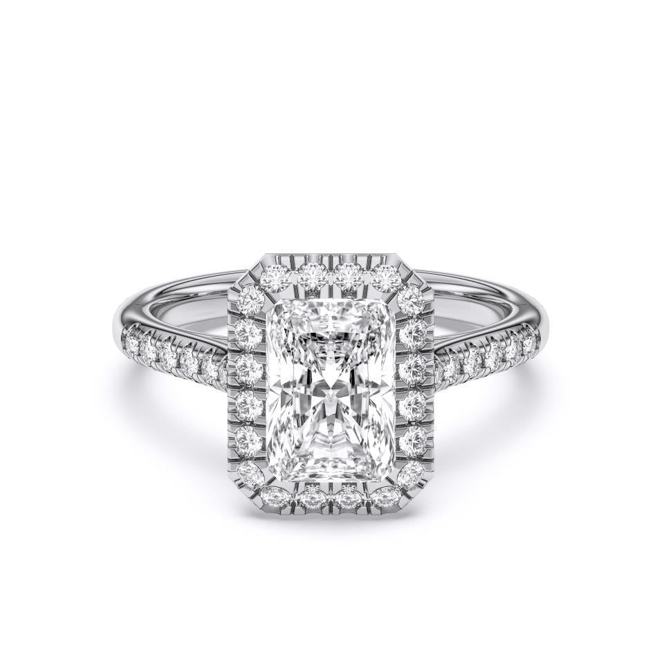 RADIANT FLUSH SET RING