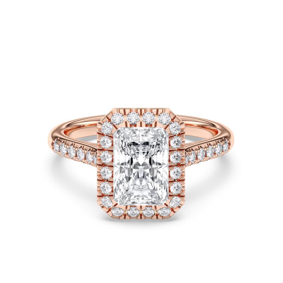 RADIANT FLUSH SET RING - M&D Signature Jewels