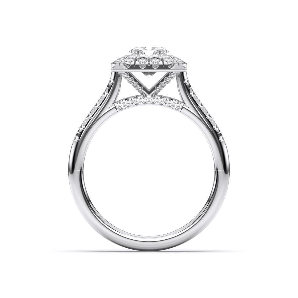 RADIANT FLUSH SET RING