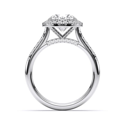 ROUND FLUSH SET RING - M&D Signature Jewels