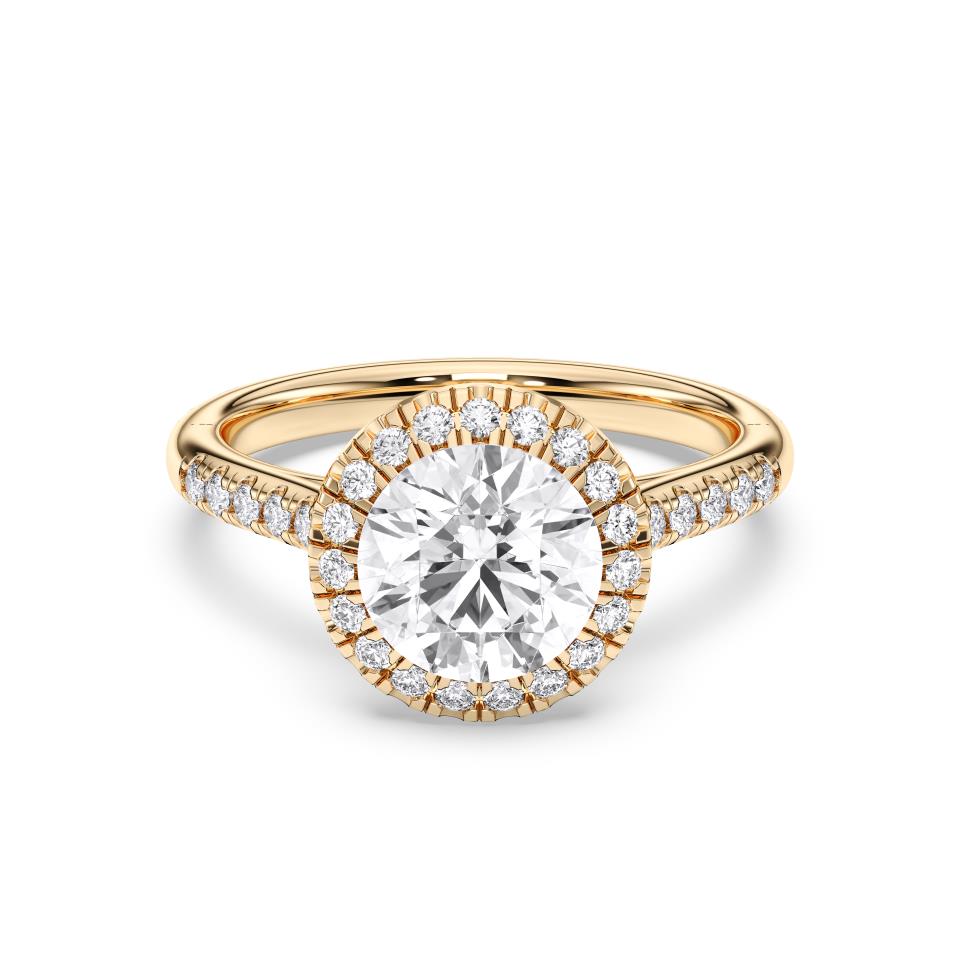 ROUND FLUSH SET RING - M&D Signature Jewels