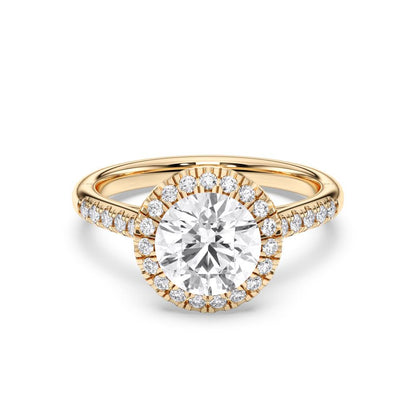 ROUND FLUSH SET RING - M&D Signature Jewels