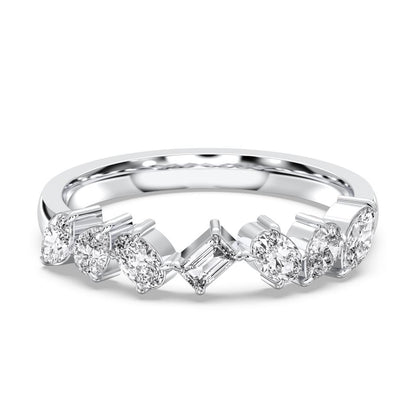 MULTI-SHAPE WEDDING BAND - M&D Signature Jewels