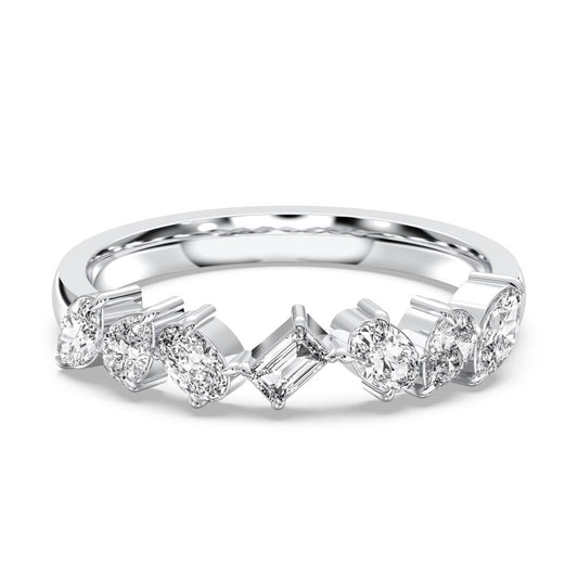 MULTI-SHAPE WEDDING BAND