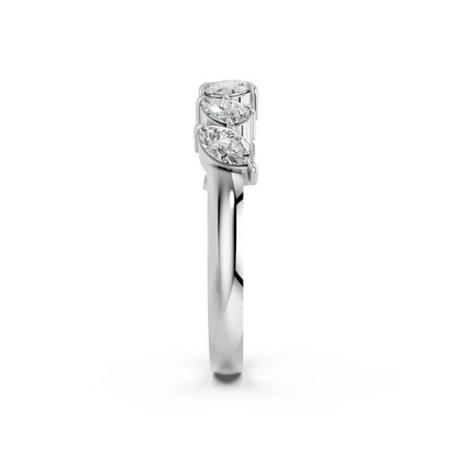 MULTI-SHAPE WEDDING BAND - M&D Signature Jewels
