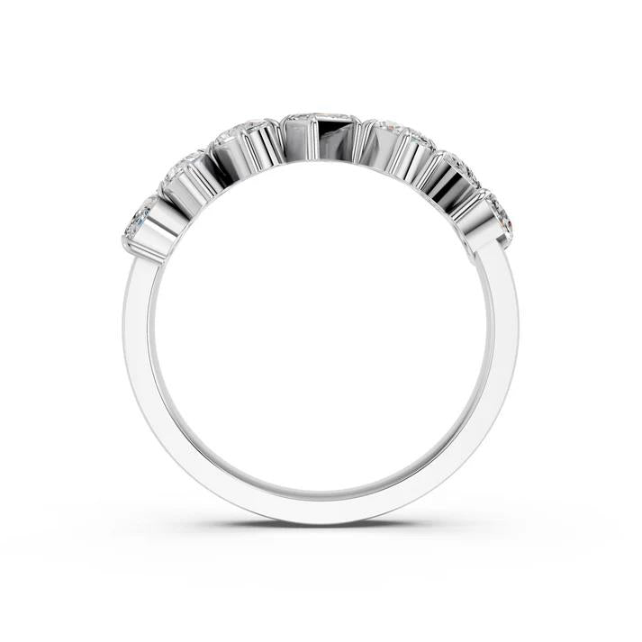 MULTI-SHAPE WEDDING BAND
