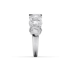 MULTI-SHAPE BEZEL WEDDING BAND