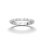 ROUND BAGUETTE WEDDING BAND