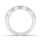 ROUND BAGUETTE WEDDING BAND