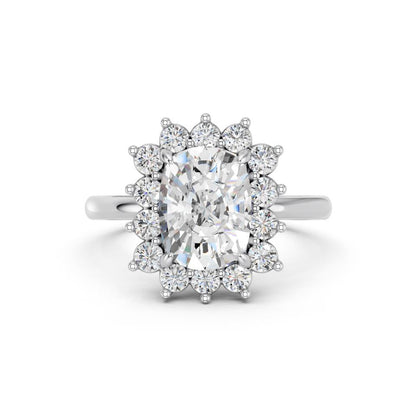 CUSHION HALO RING