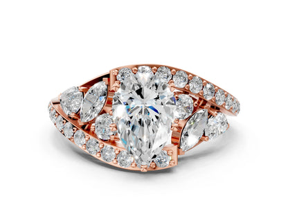 PEAR VINTAGE RING - M&D Signature Jewels