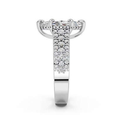 MARQUISE FANCY PAVE RING