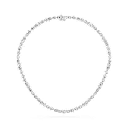MULTI-SHAPE BEZEL NECKLACE