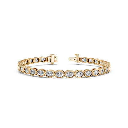 OVAL BEZEL BRACELET