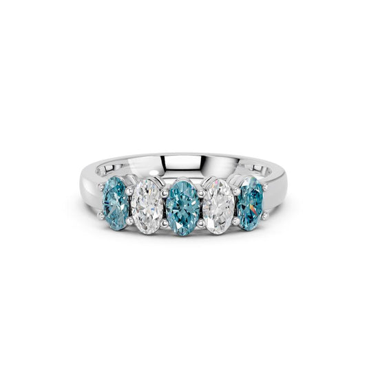 BLUE OVAL BAND