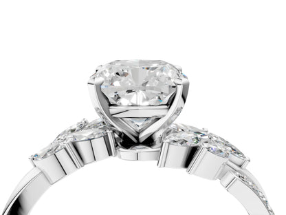 CUSHION NATURE INSPIRED  RING - M&D Signature Jewels