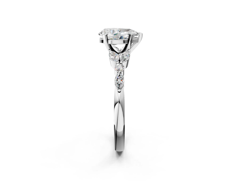 PEAR NATURE INSPIRED RING